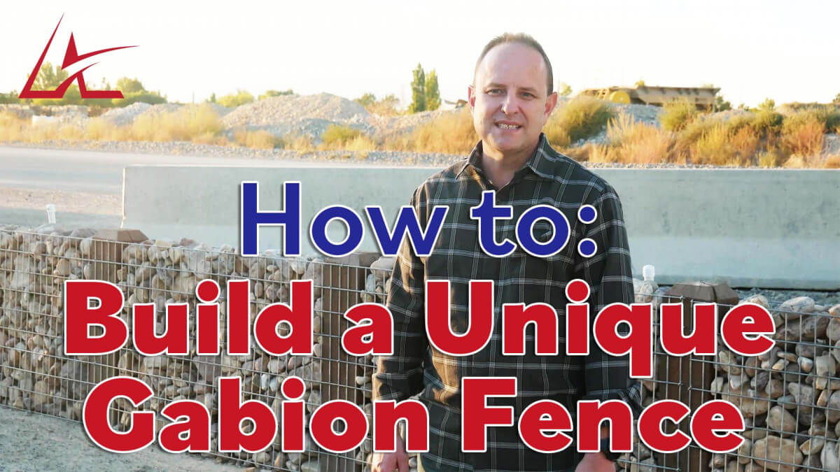 How to Build a Gabion Fence