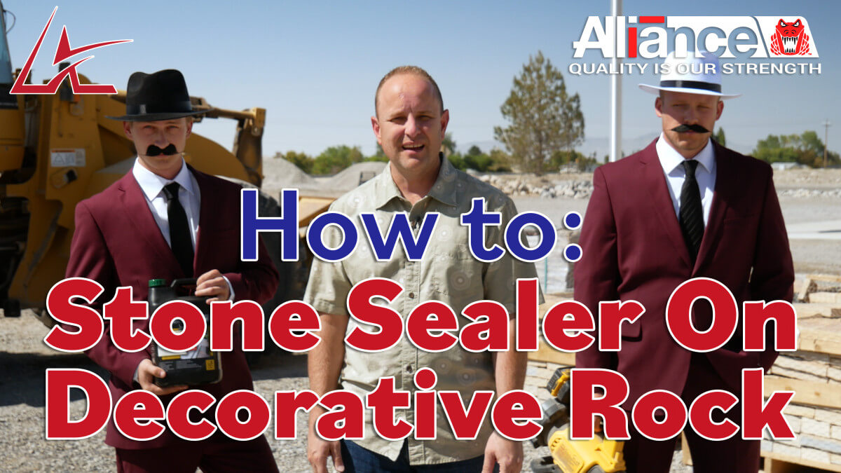 How to Use Sealer on Landscape Rock