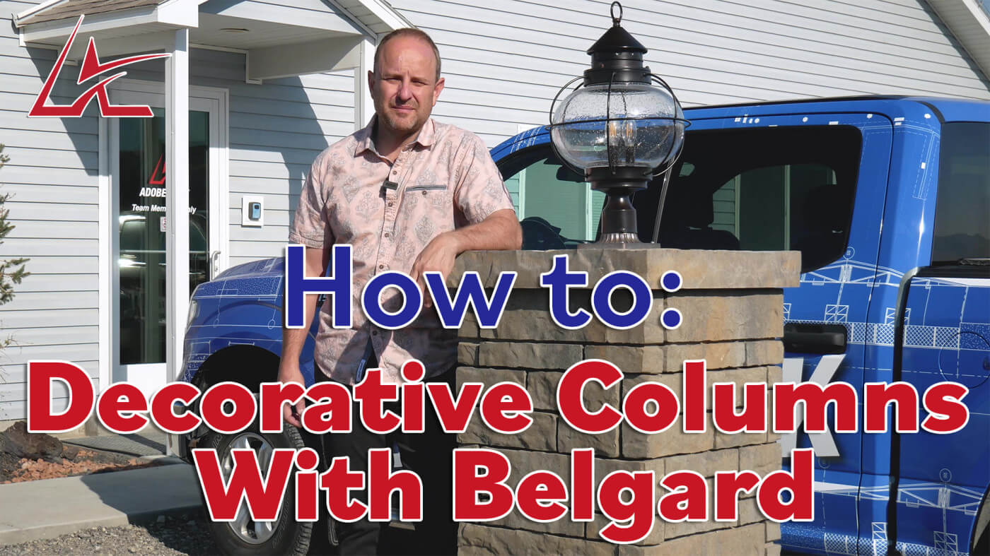 How to Make Decorative Columns with Belgard