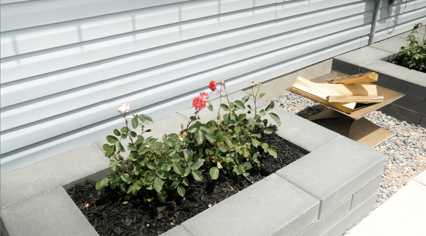 How to Build a Stone Planter Box - Main Image