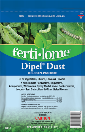 Insecticida biológico en polvo Dipel