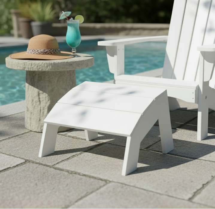 Nordic Adirondack Footstool