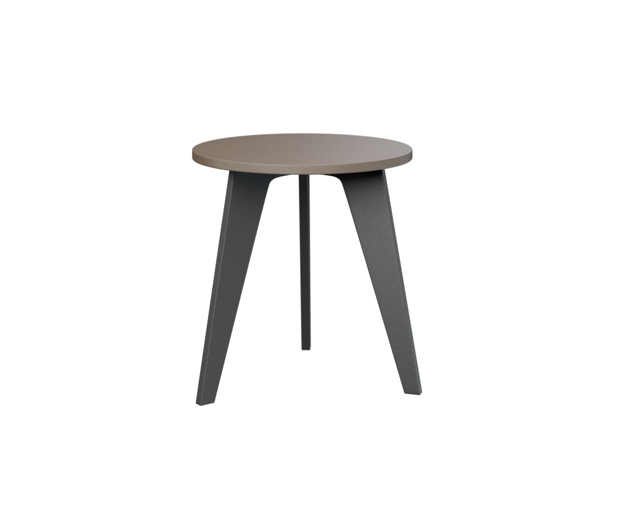 Nordic Round End Table