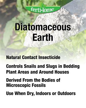 Polvo de tierra de diatomeas para el control de insectos rastreros (4 lb)