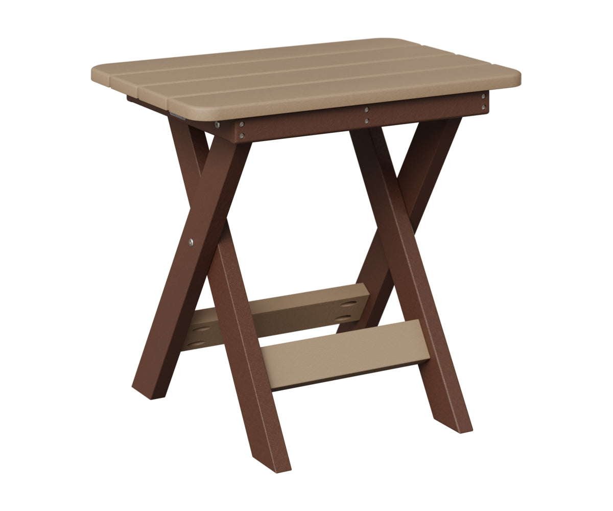 Folding End Table