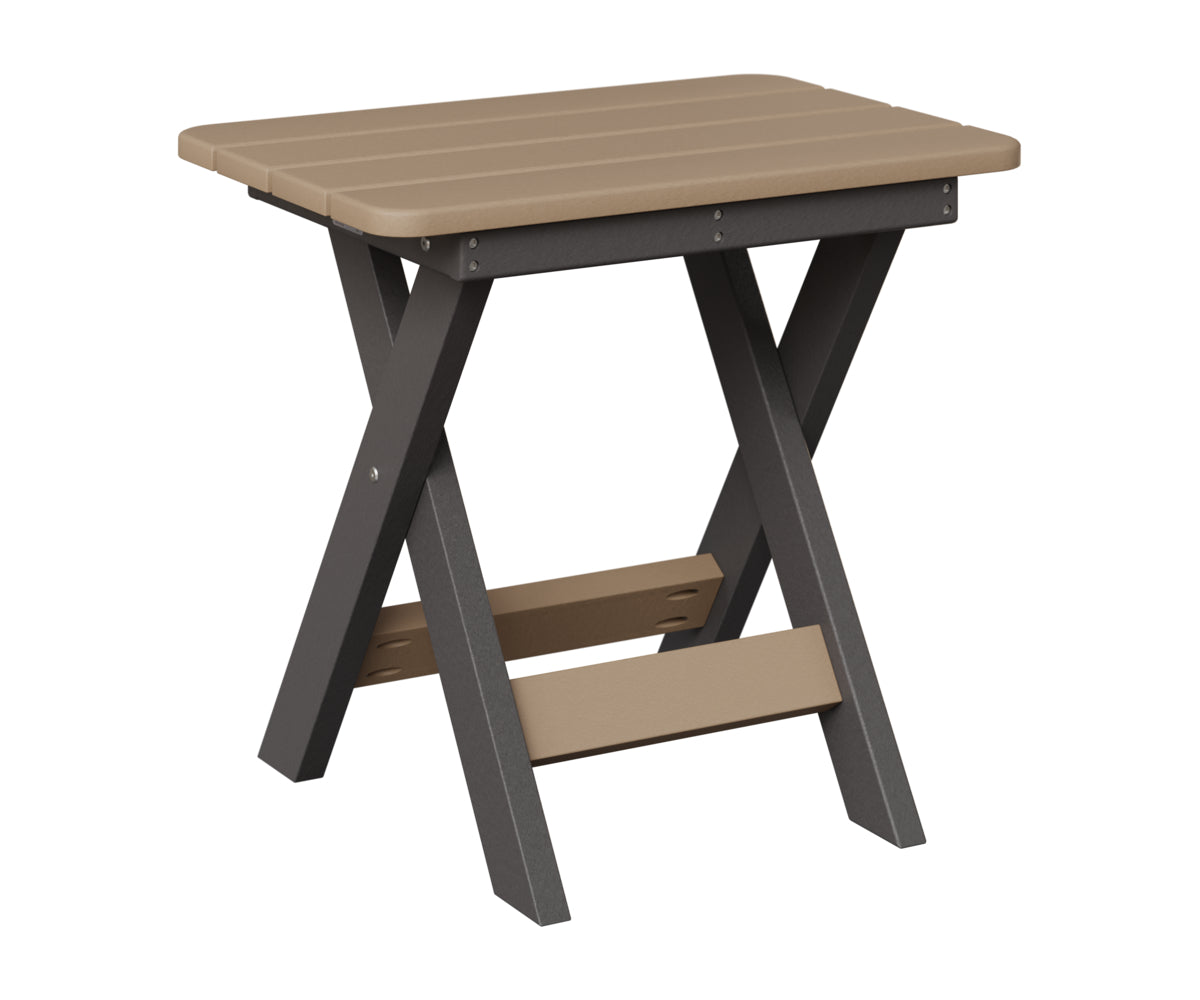 Folding End Table