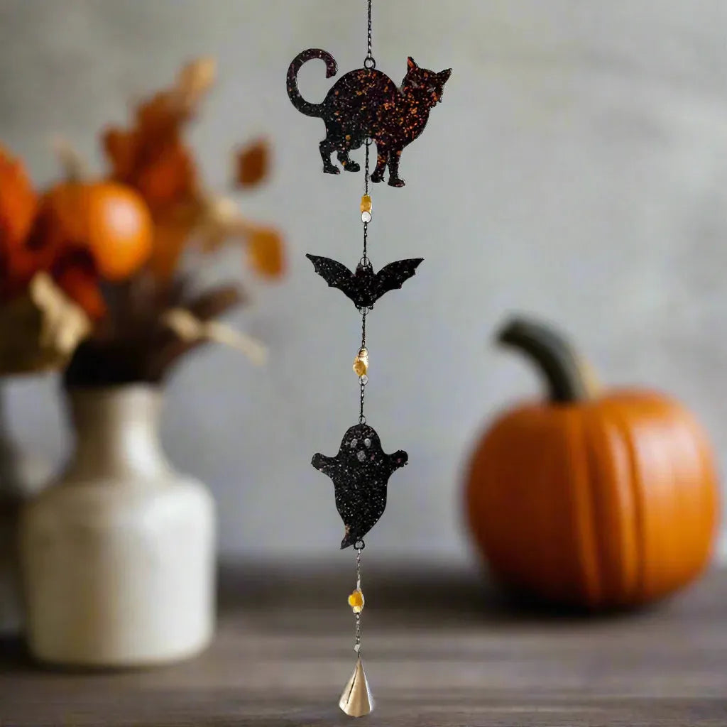 Carillón de viento de Halloween