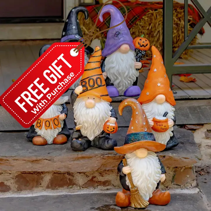 "Hobgoblins" Halloween Garden Gnomes