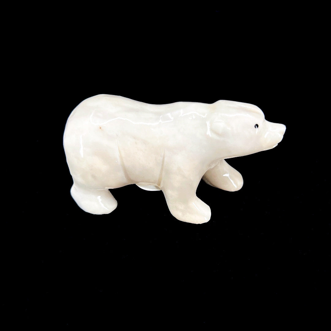 Oso polar de mármol de 2''