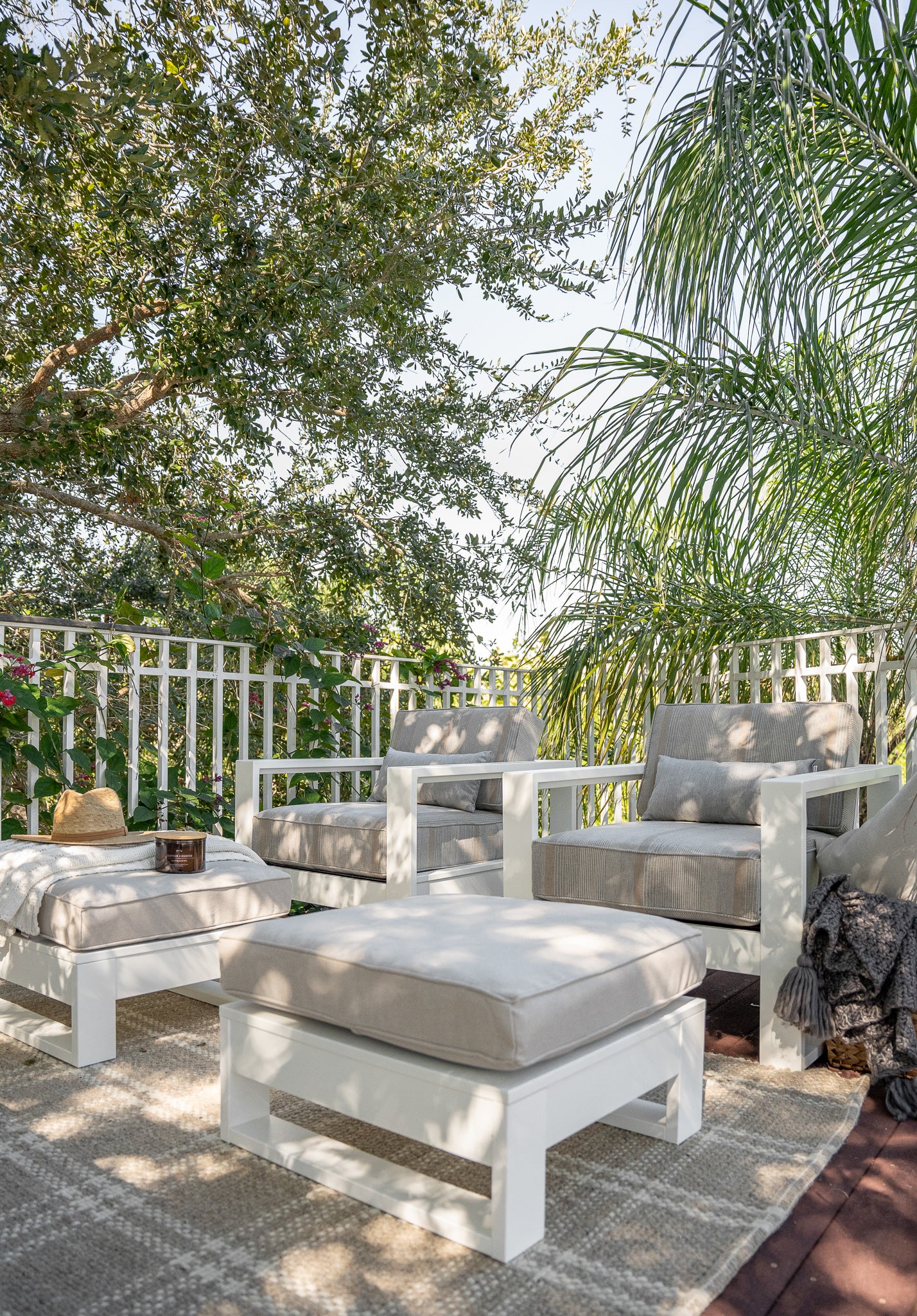 Nordic Ottoman Cushions