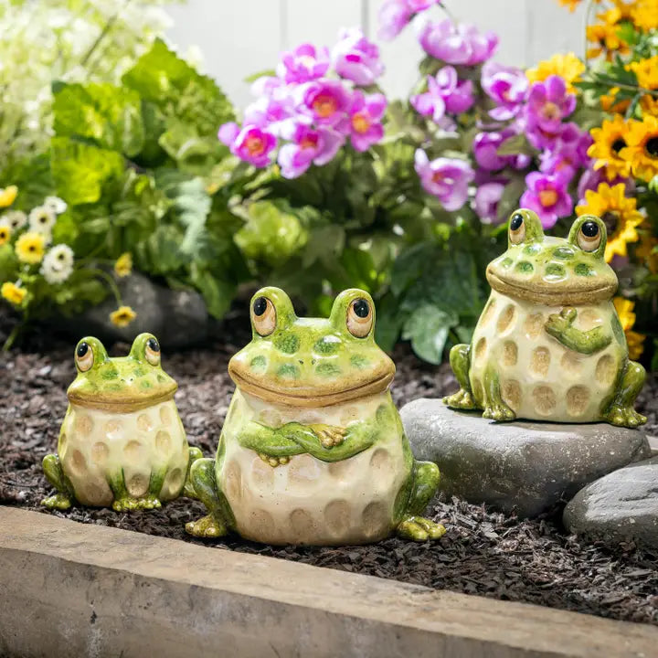 Ceramic Frogs