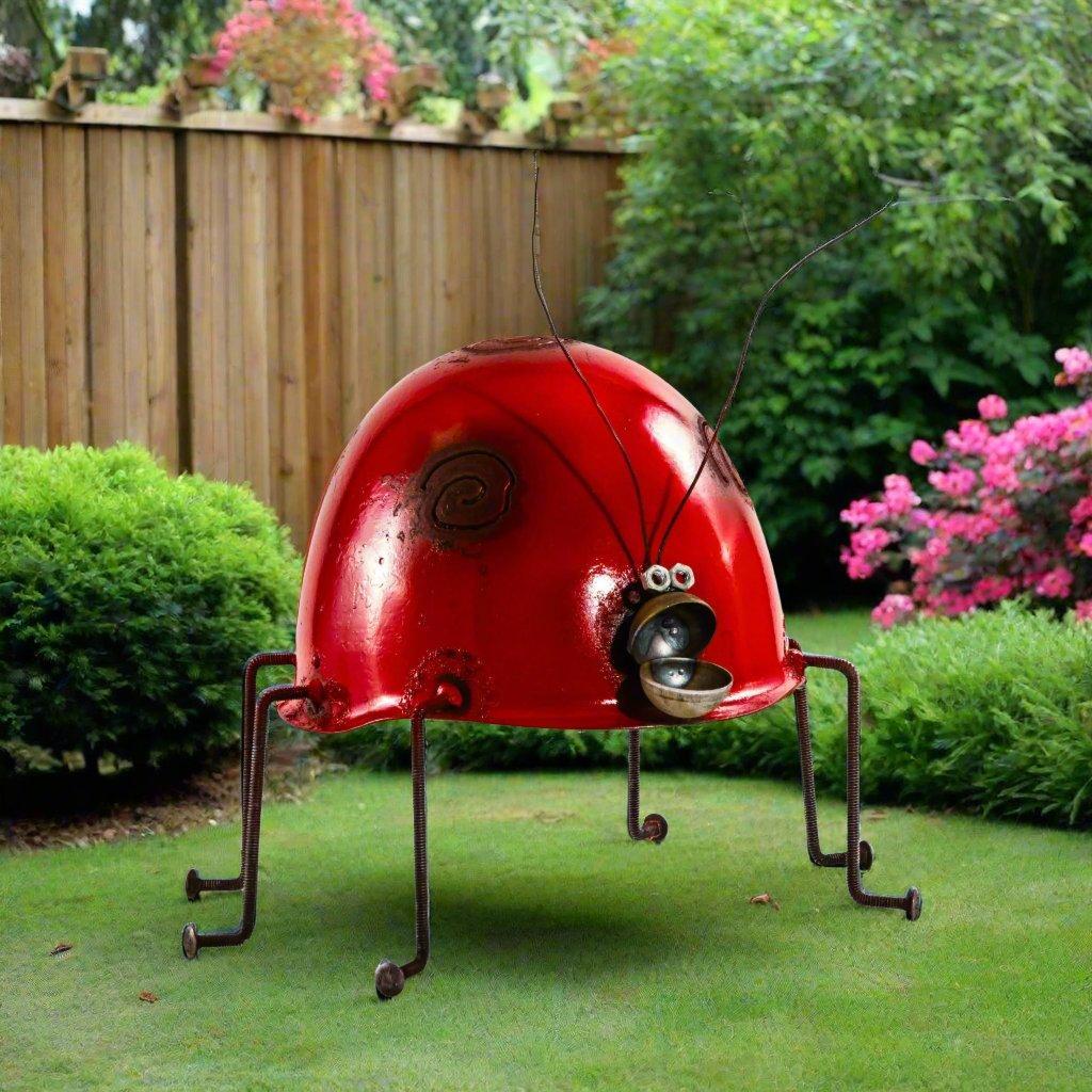 Army Helmet Ladybug