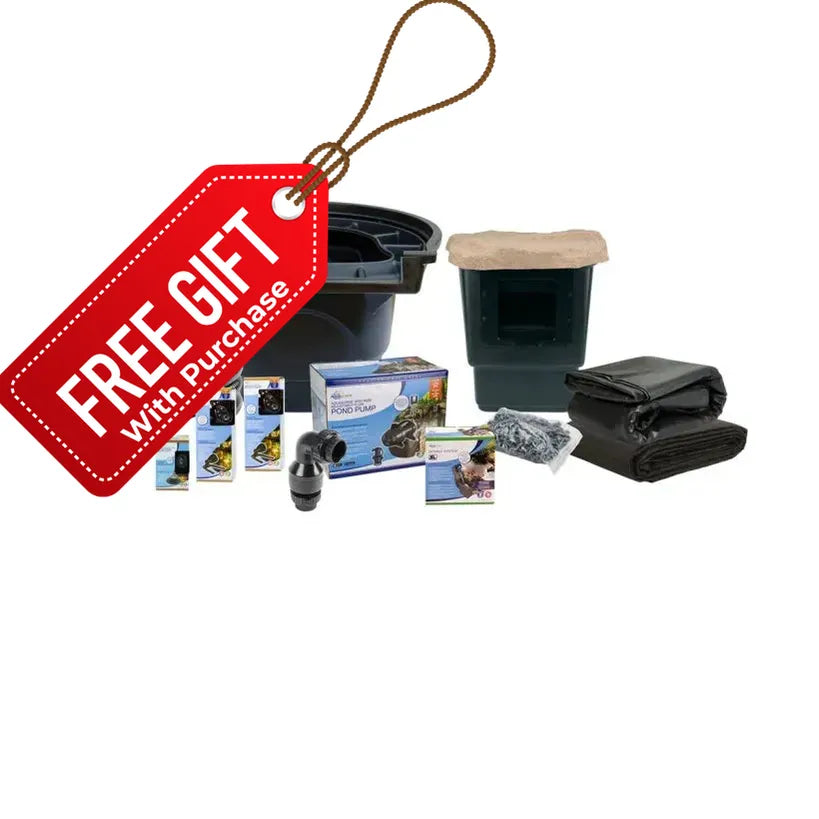 Kit de estanque grande de 21' x 26' con bomba Aquasurge 4000-8000