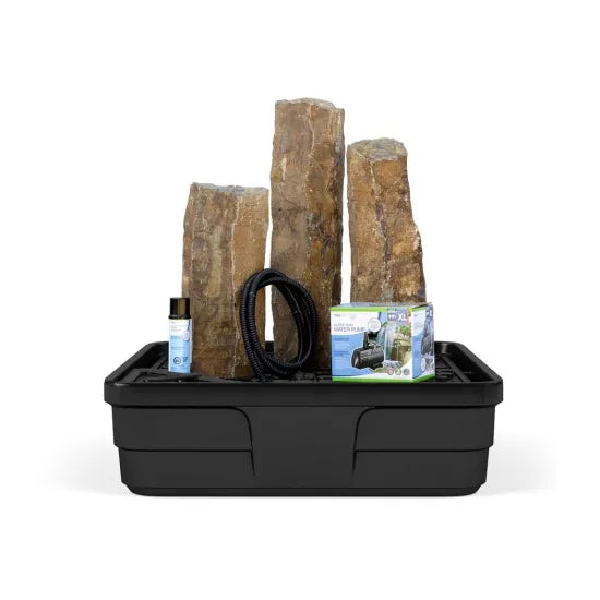 Mongolian Basalt Columns Set of 3 Landscape Fountain Kit