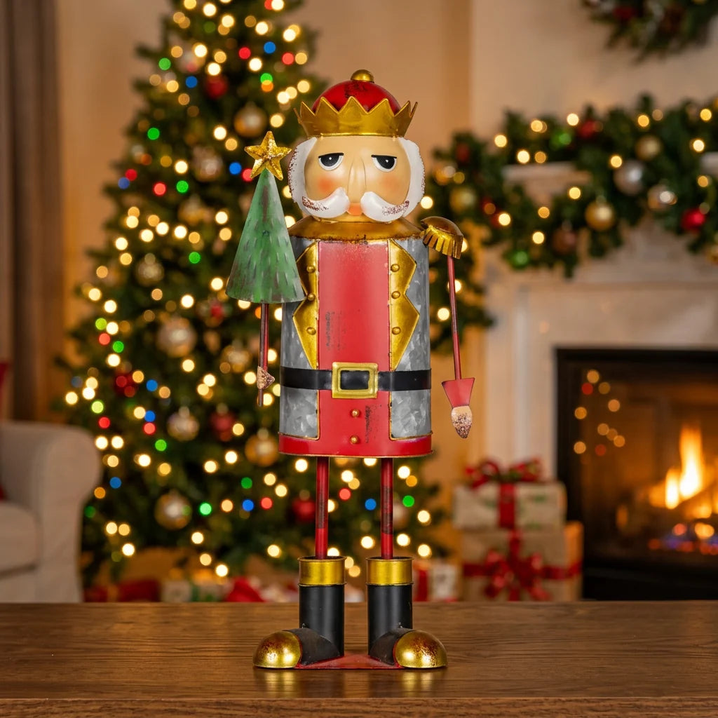 Small Iron Nutcracker Figurines