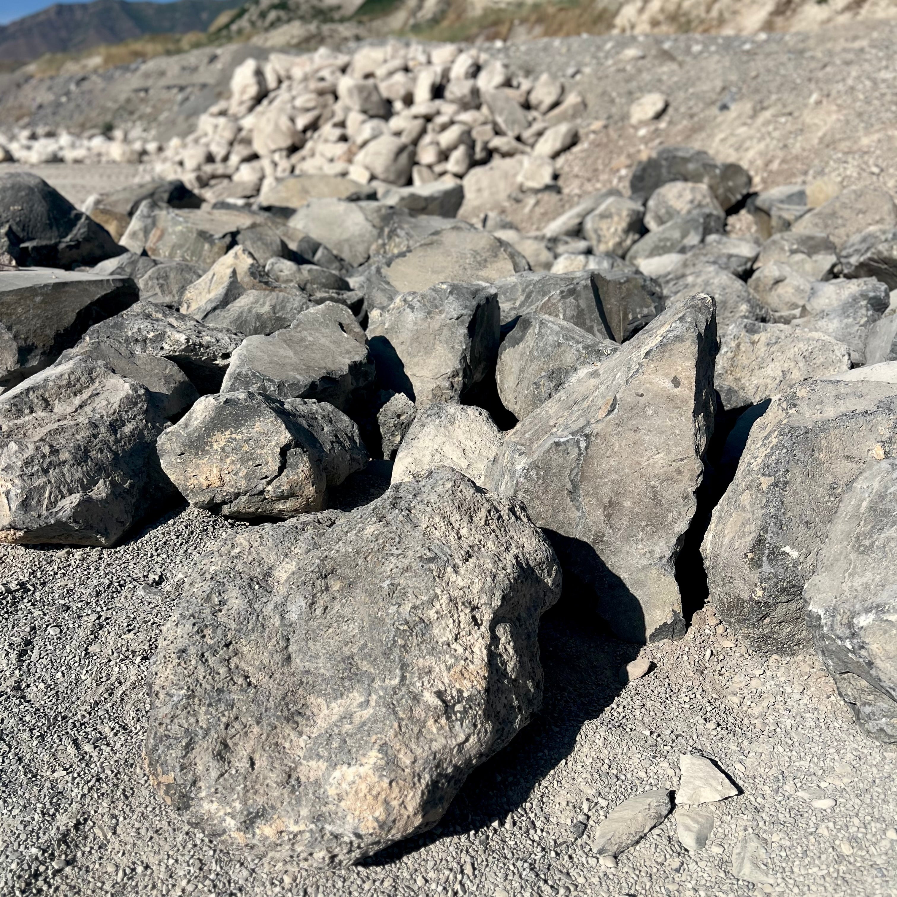 Black Jack Basalt Boulders