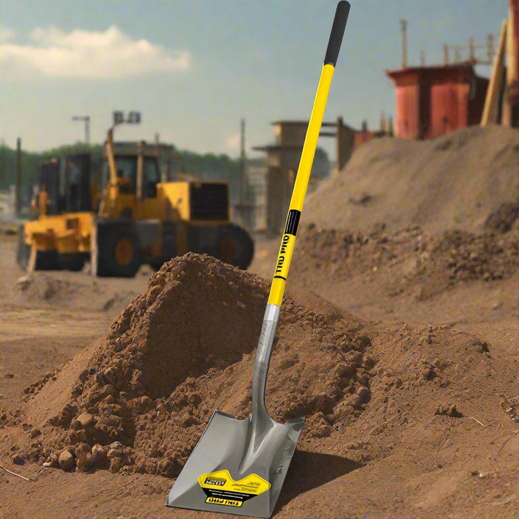 Square Point Fiberglass 58" Shovel