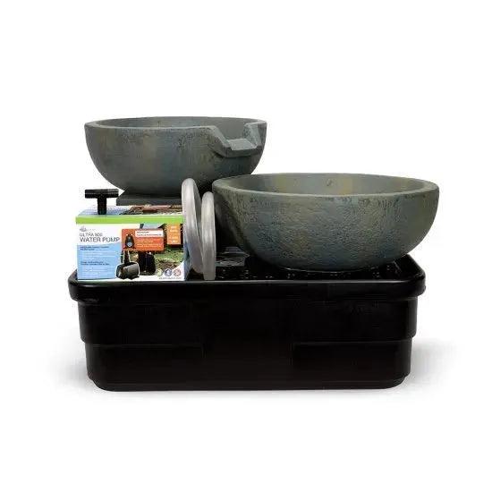 Spillway Bowl 19″ and Basin 21″ Fountain Kit