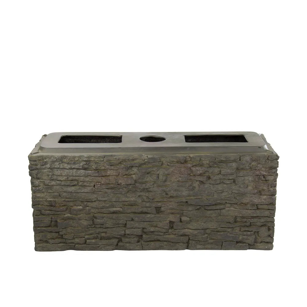Small Straight Stacked Wall Base 13" H