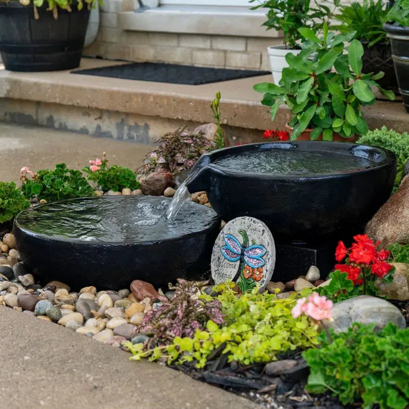 Spillway Bowl And Basin Fountain Kits | Iron Ore