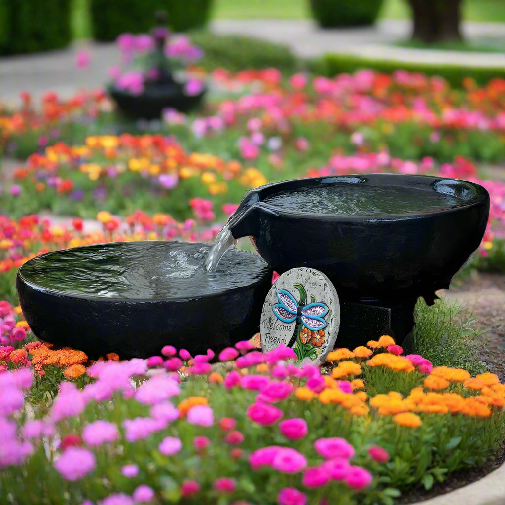 Spillway Bowl And Basin Fountain Kits | Iron Ore