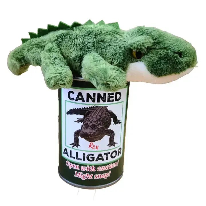 Peluche de animal enlatado con chistes