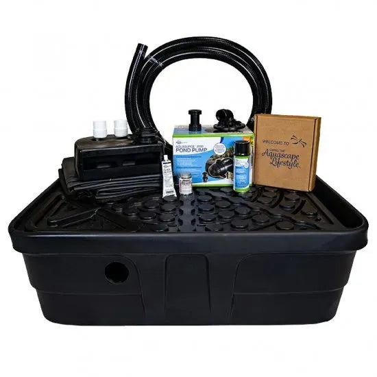 Backyard Waterfall Landscape Fountain Kit w/Aquasurge 2000 Pump
