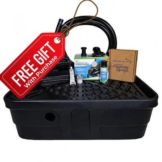 Backyard Waterfall Landscape Fountain Kit w/Aquasurge 2000 Pump