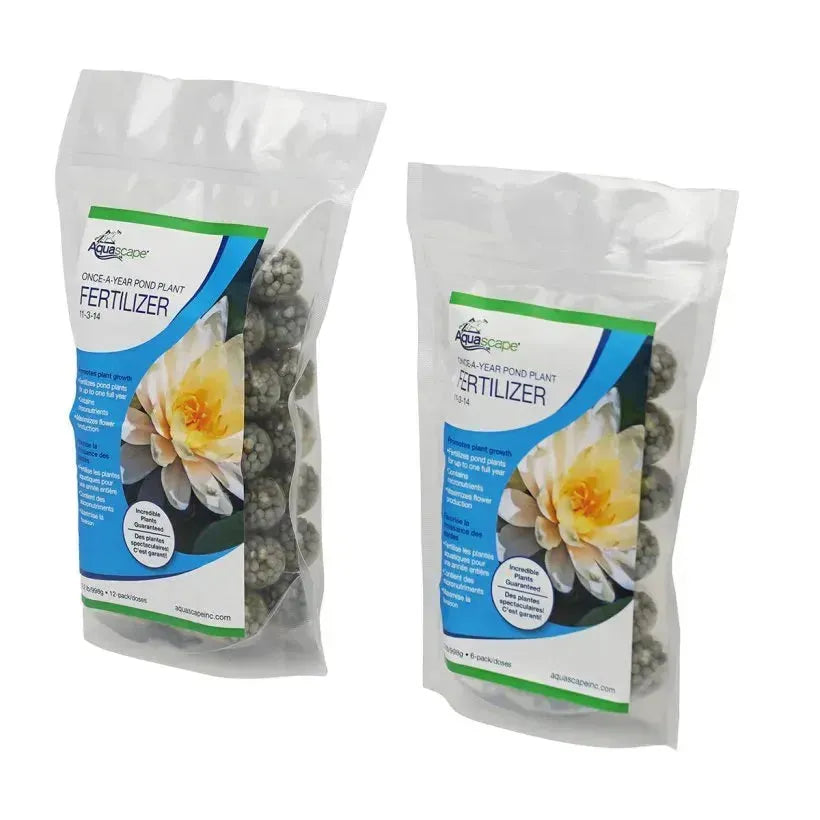 Once-A-Year Pond Plant Fertilizer | Granules and Capsules