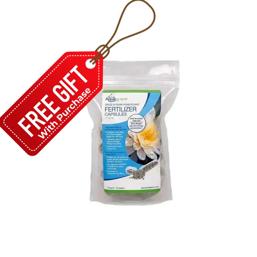 Once-A-Year Pond Plant Fertilizer | Granules and Capsules