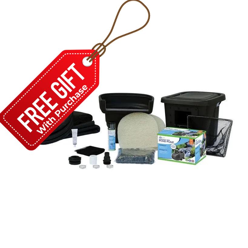 Kit de estanque mediano de 11' x 16' con bomba Aquasurge 2000-4000