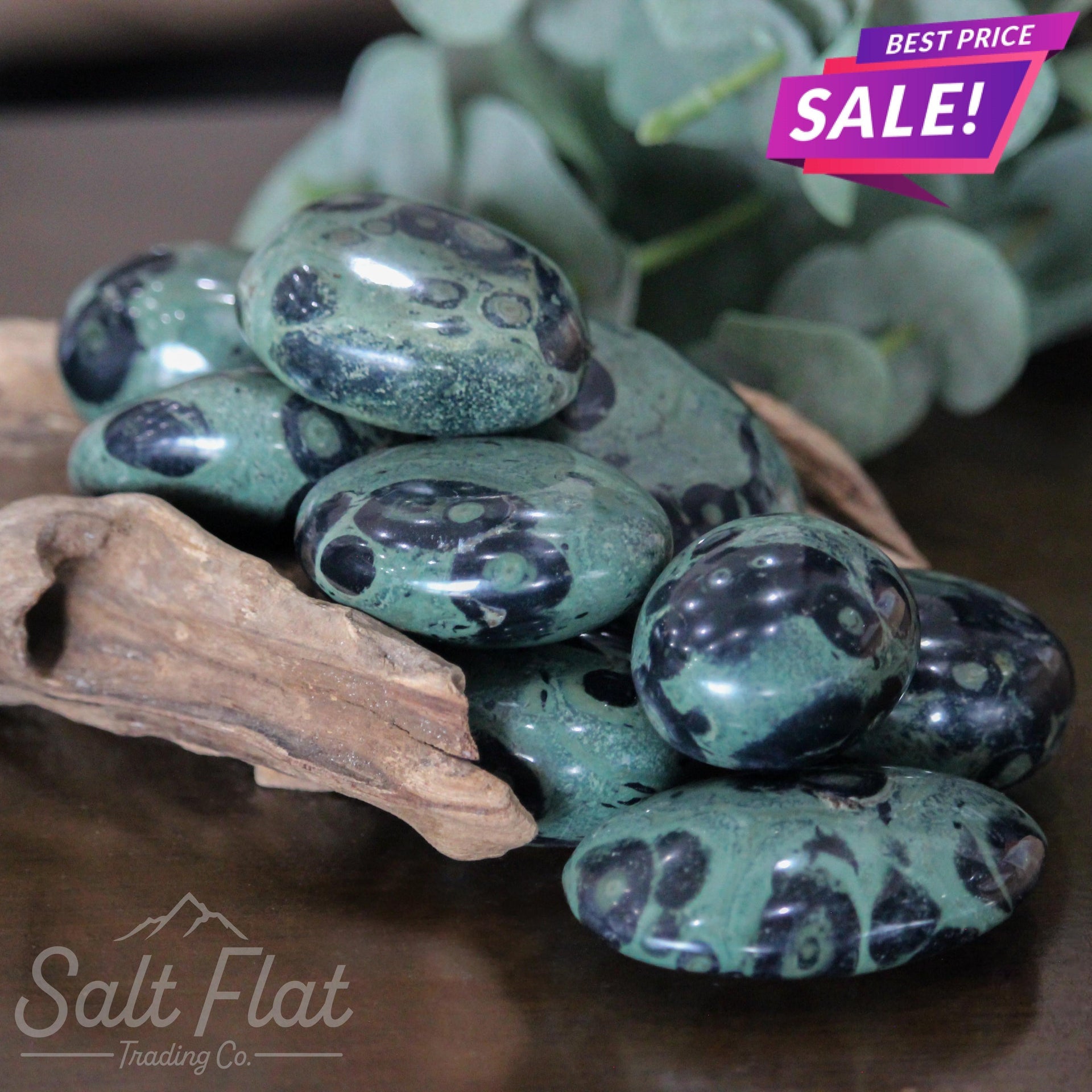 Kambaba Jasper Palm Stone