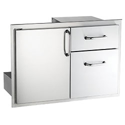 Premium Door w/Double Drawer