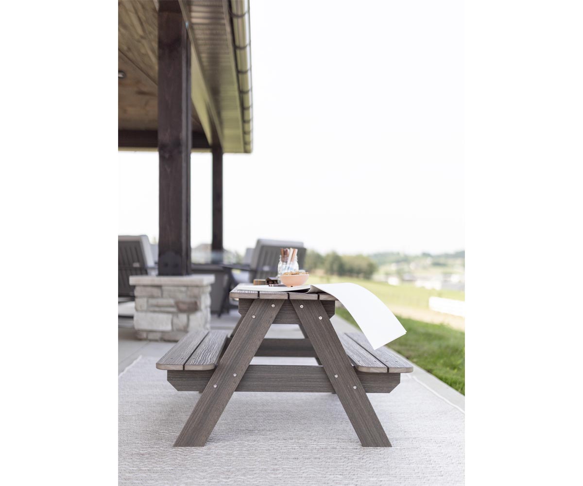 Kids Rectangular Picnic Table