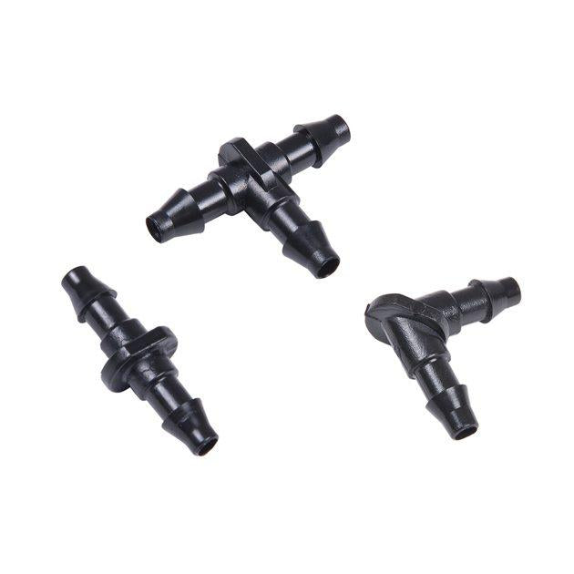 1/4″ Barbed Fittings - Elbow, Tee, Connector