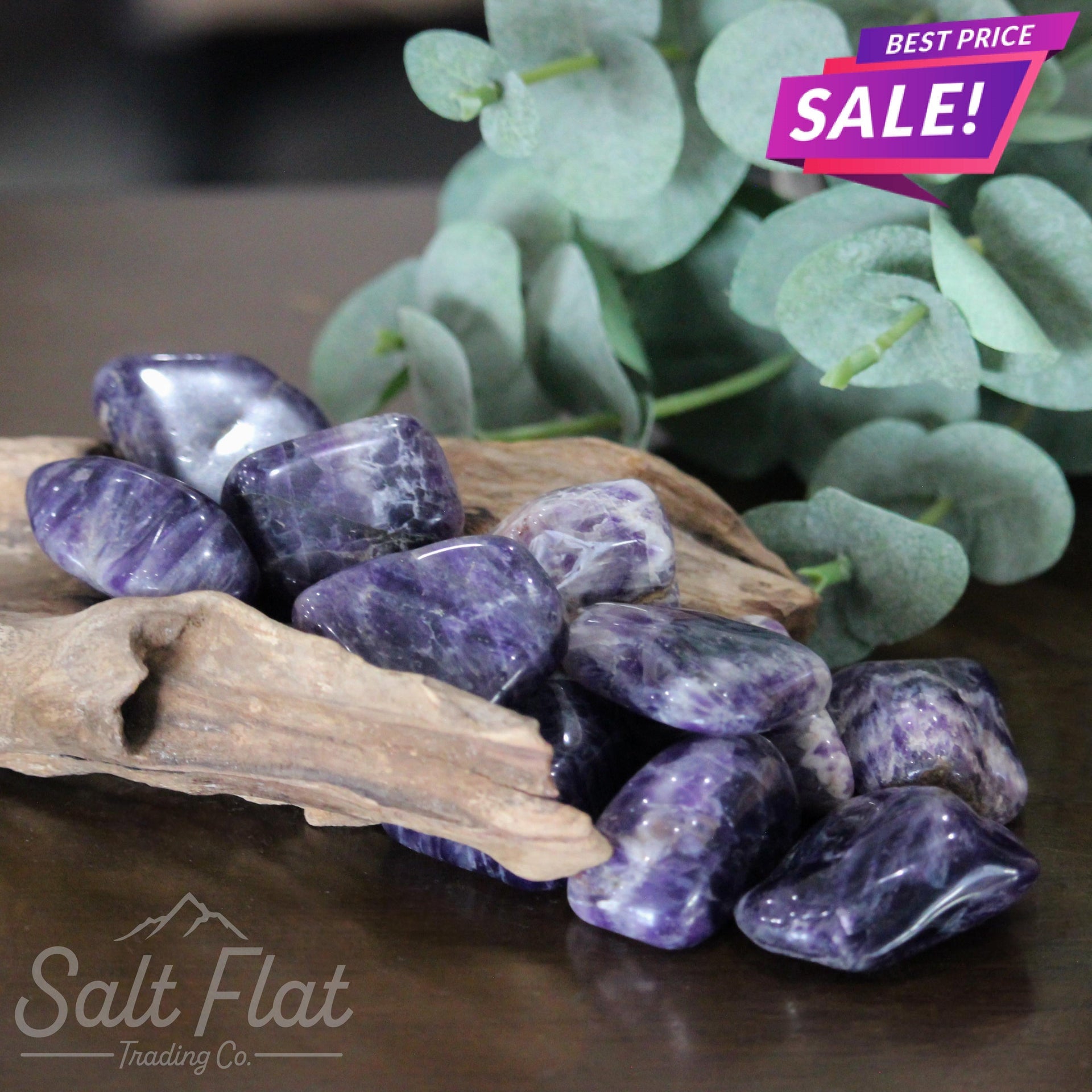 Moroccan Amethyst Palm Stone