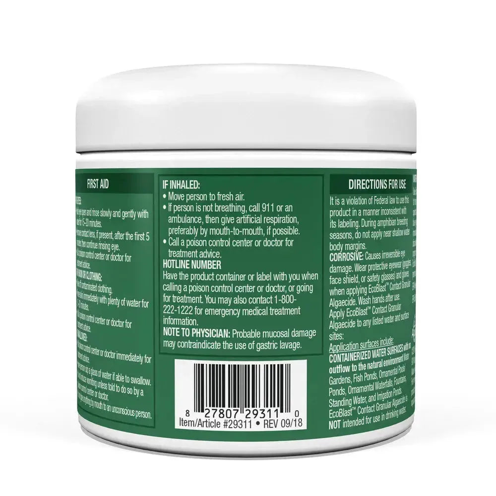 Alguicida granular EcoBlast
