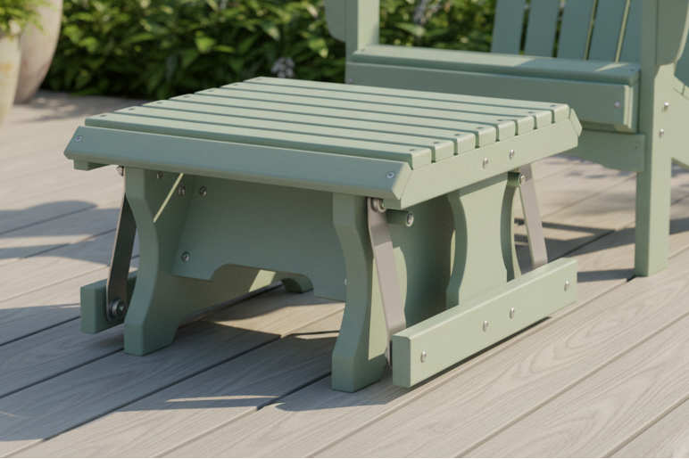 Stationary & Gliding Footstools
