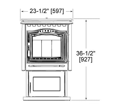 P68 Pellet Stove
