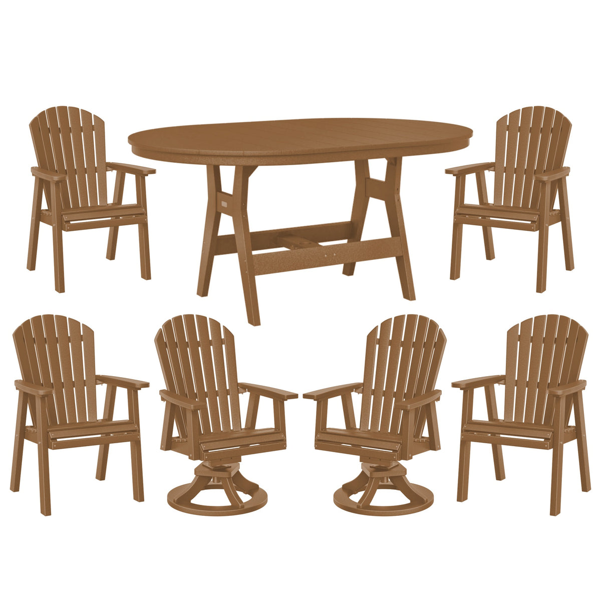 Harbor Family Outdoor Dining Set for 6 – 7 Pieces