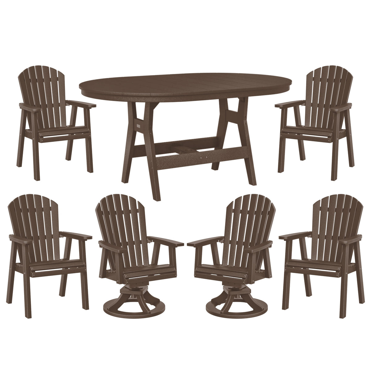 Harbor Family Outdoor Dining Set for 6 – 7 Pieces