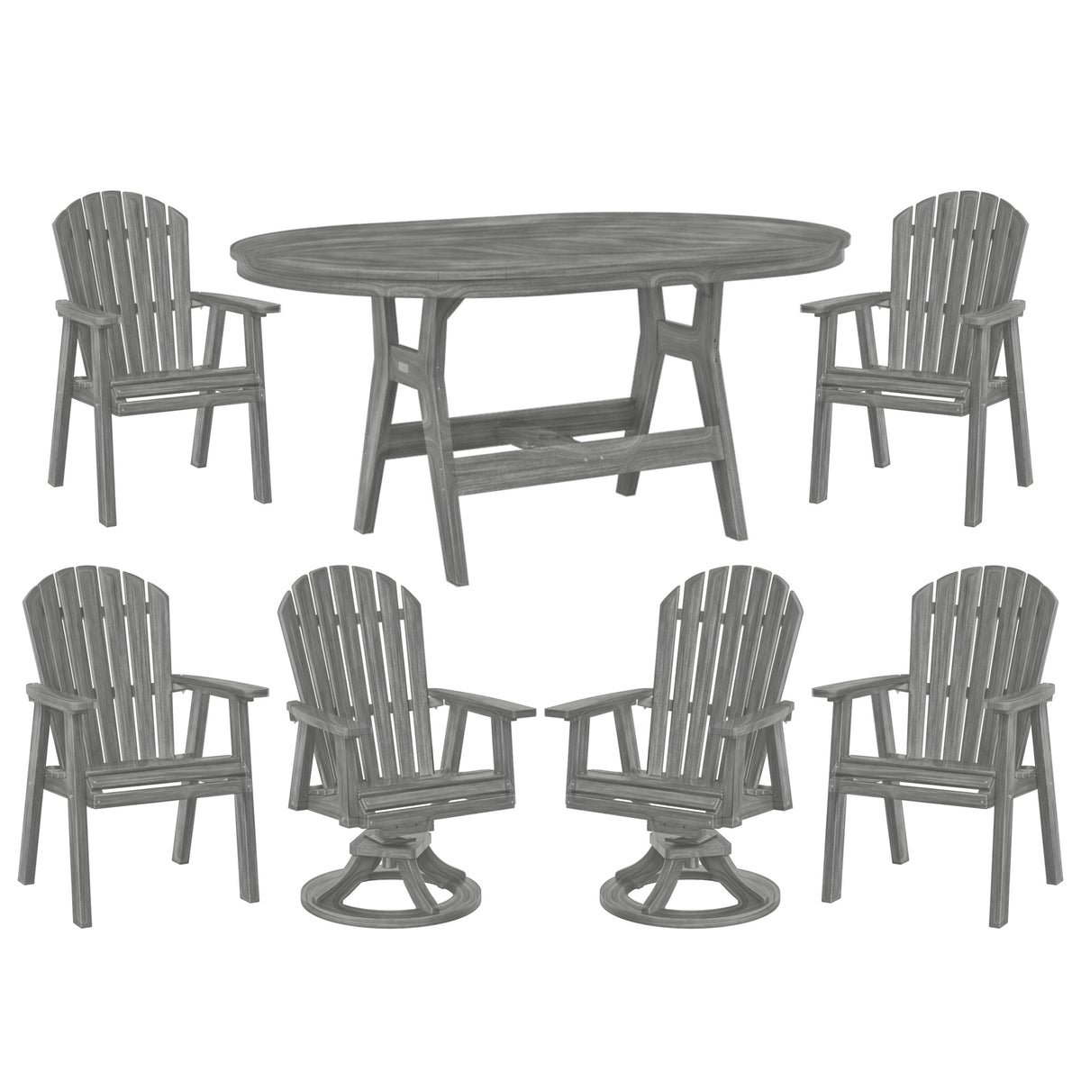 Harbor Family Outdoor Dining Set for 6 – 7 Pieces