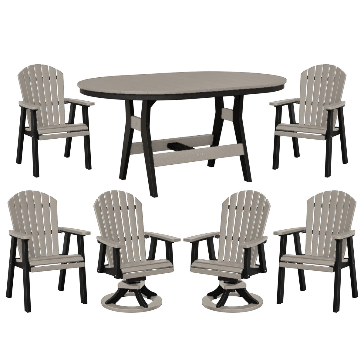Harbor Family Outdoor Dining Set for 6 – 7 Pieces