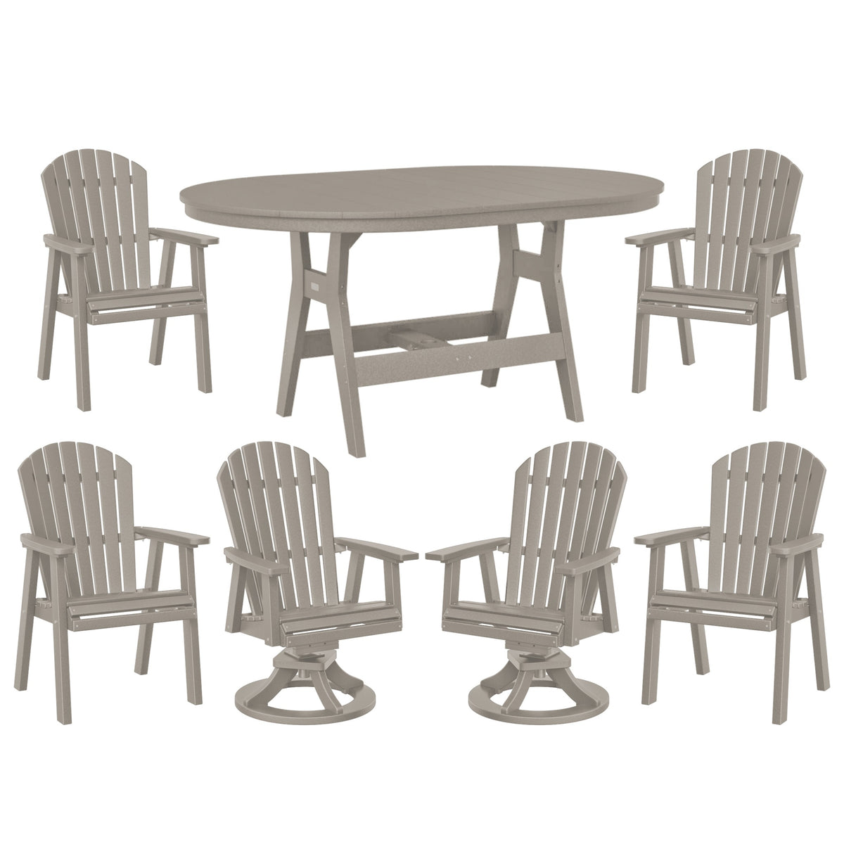 Harbor Family Outdoor Dining Set for 6 – 7 Pieces
