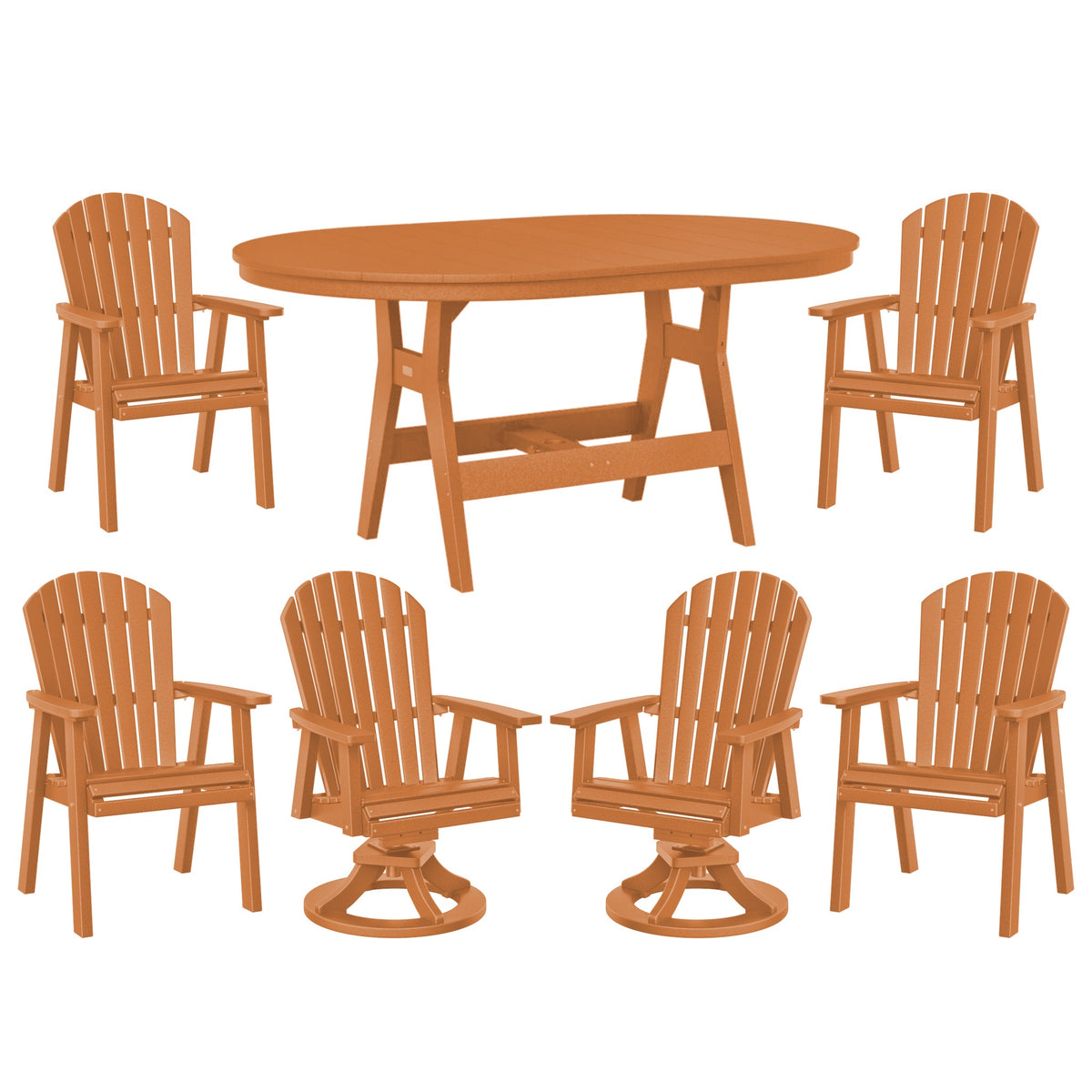 Harbor Family Outdoor Dining Set for 6 – 7 Pieces