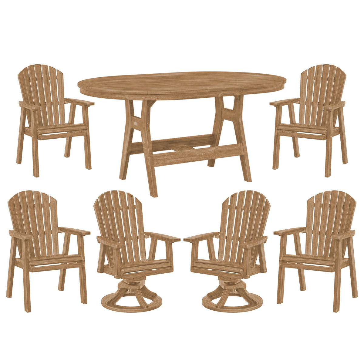 Harbor Family Outdoor Dining Set for 6 – 7 Pieces