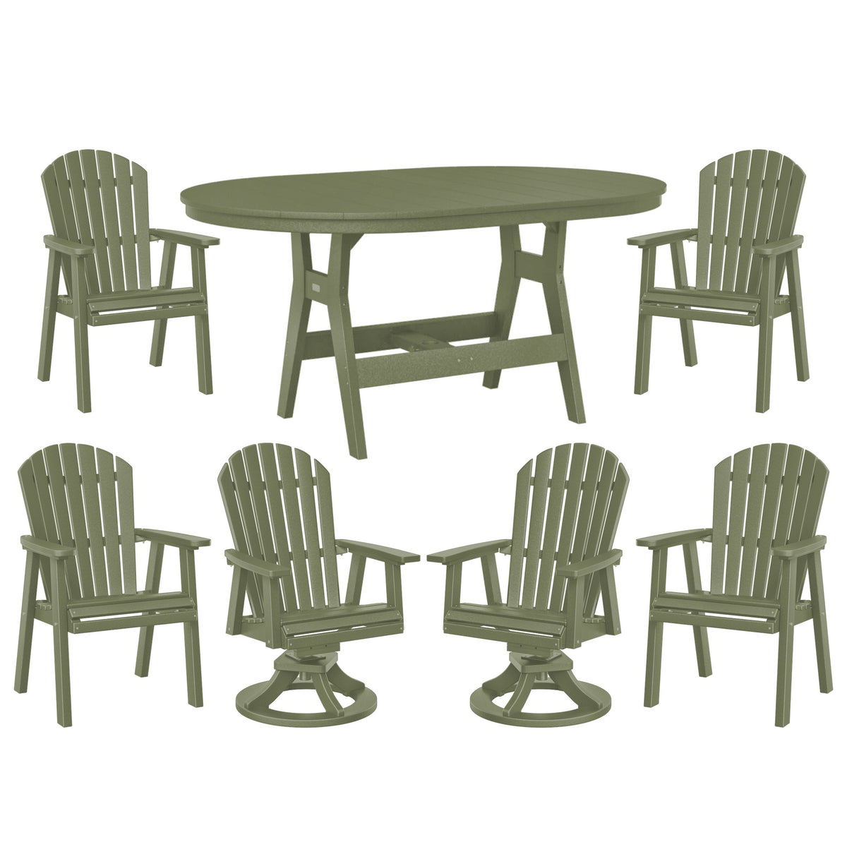 Harbor Family Outdoor Dining Set for 6 – 7 Pieces