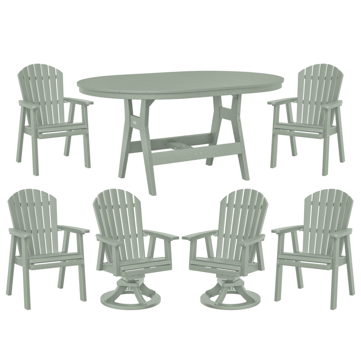Harbor Family Outdoor Dining Set for 6 – 7 Pieces