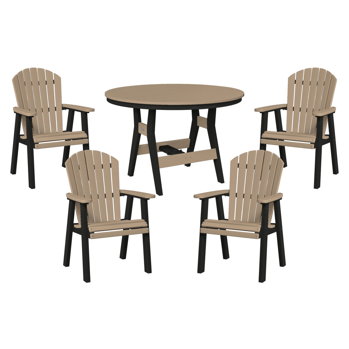 Harbor Round Dining Furniture Set for 4 – 5 Piece