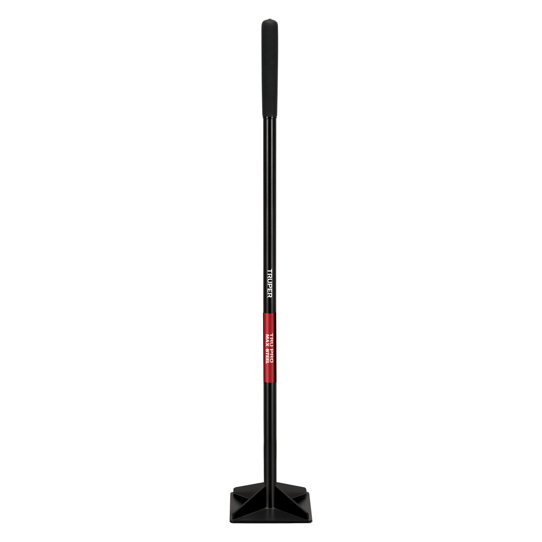 Apisonador de acero de 8" con mango de 48"